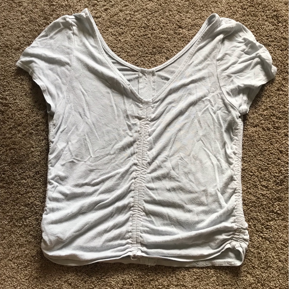 White Crop Top